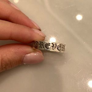 Chrome Hearts Forever Ring